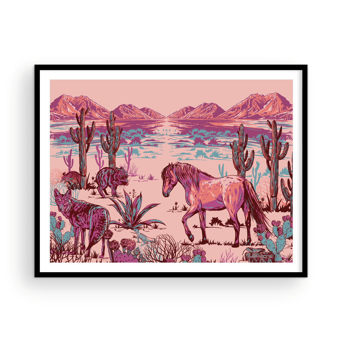 PINK URBAN WILDLIFE