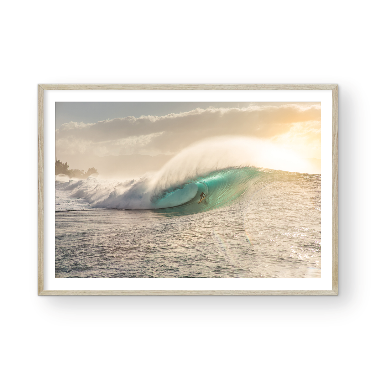 THE GLITTERING WAVE THAT BREATHES WHITE
